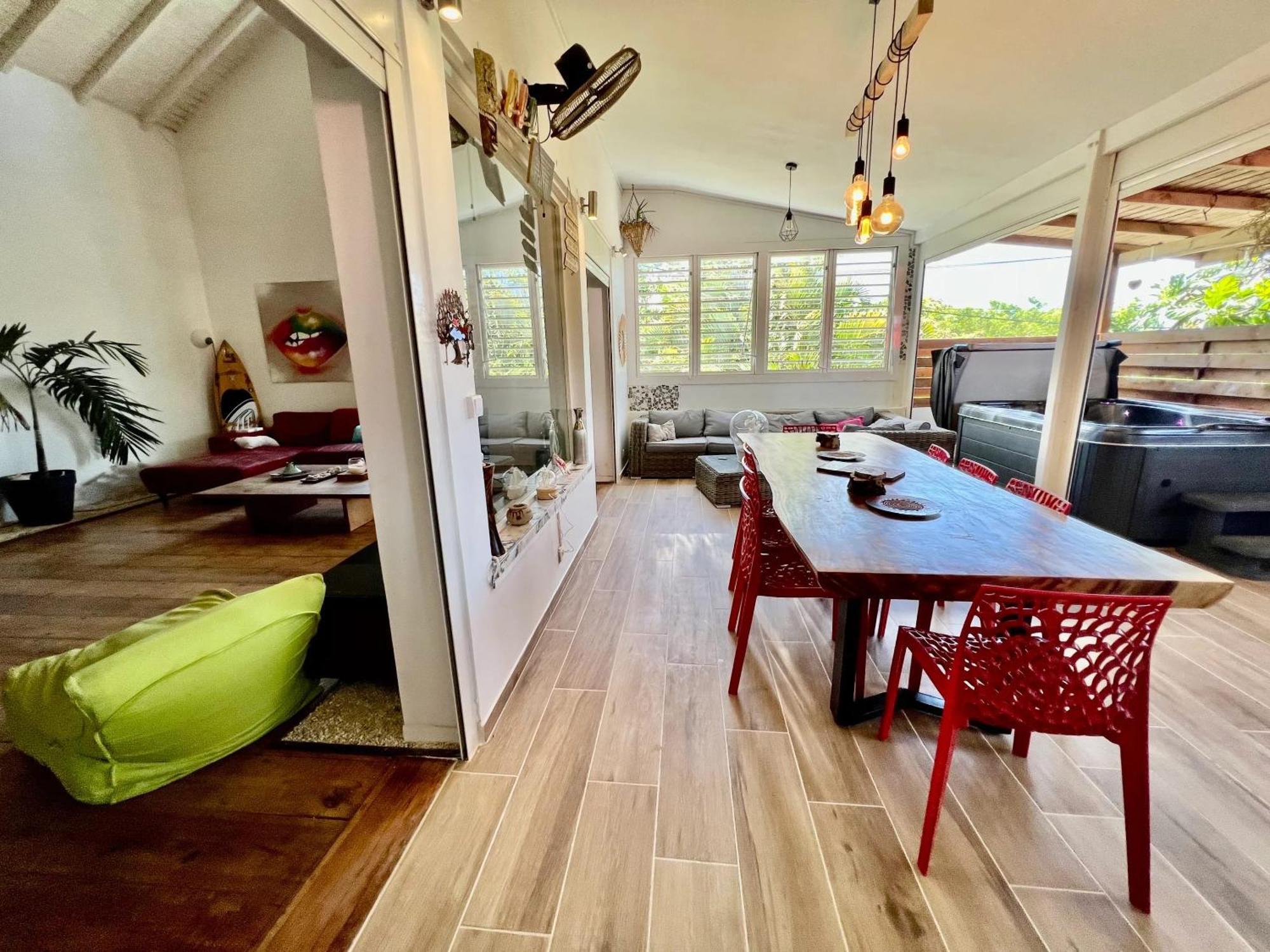 Appartement Spacieux A Sainte-Anne, Vue Sur La Mer Et Jacuzzi Екстериор снимка